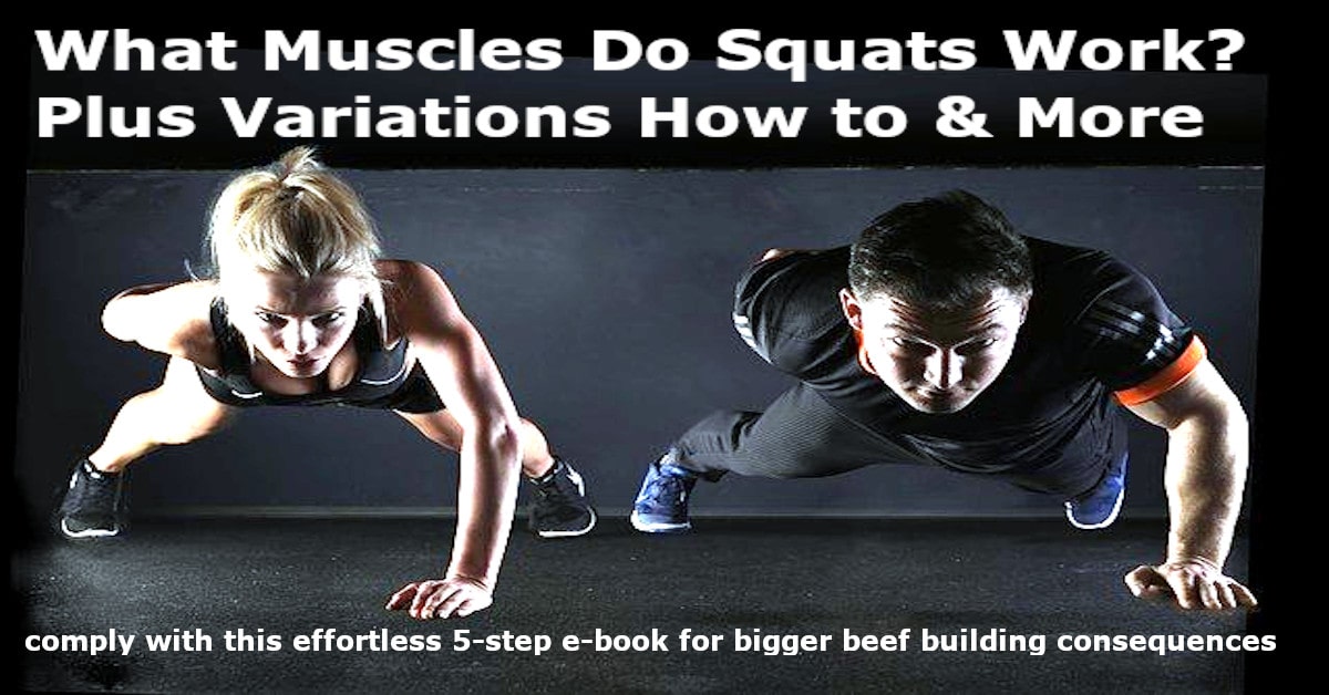 What Muscles Do Squats Work? Plus Variations How to & More