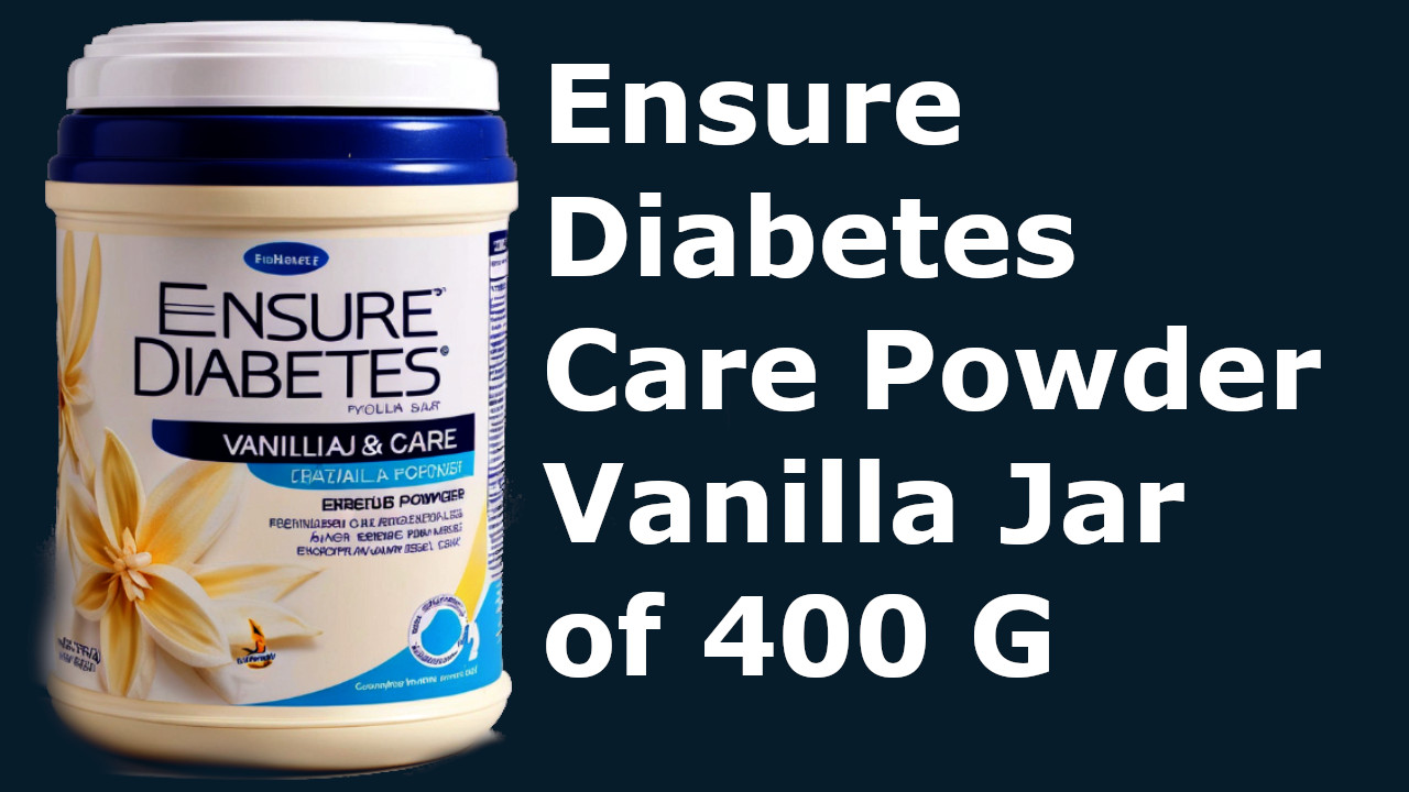 Ensure diabetes care powder vanilla jar of 400 G